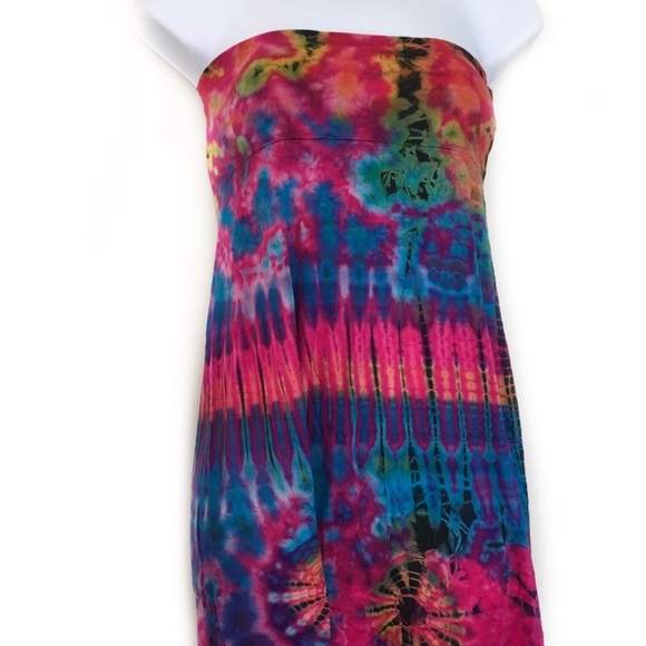 Not Branded Tops - Boho Strapless Boho Tunic